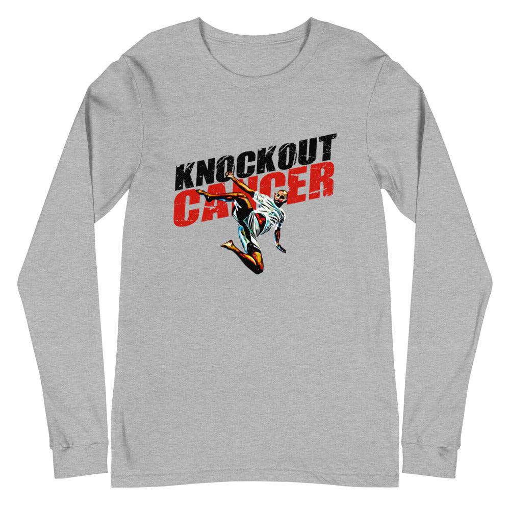 Giga Chikadze "Knockout Cancer" Long Sleeve Tee - Fan Arch