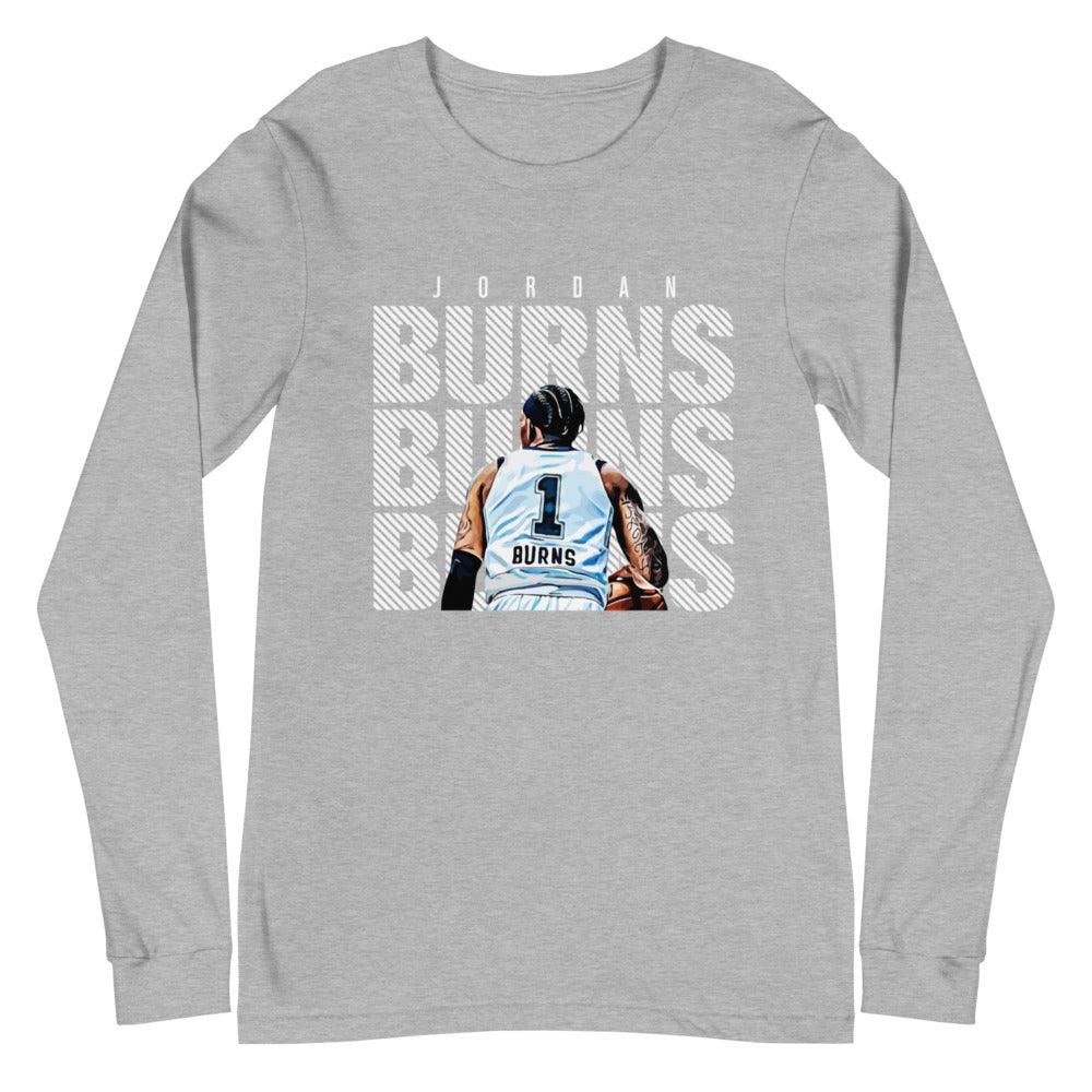 Jordan Burns "Repeat" Long Sleeve Tee - Fan Arch