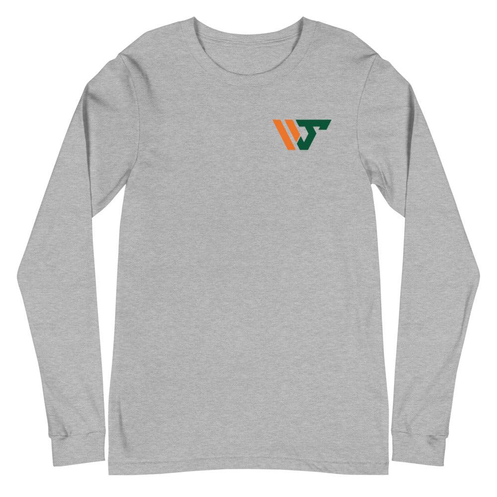 Waynmon Steed “WJ” Long Sleeve Tee - Fan Arch