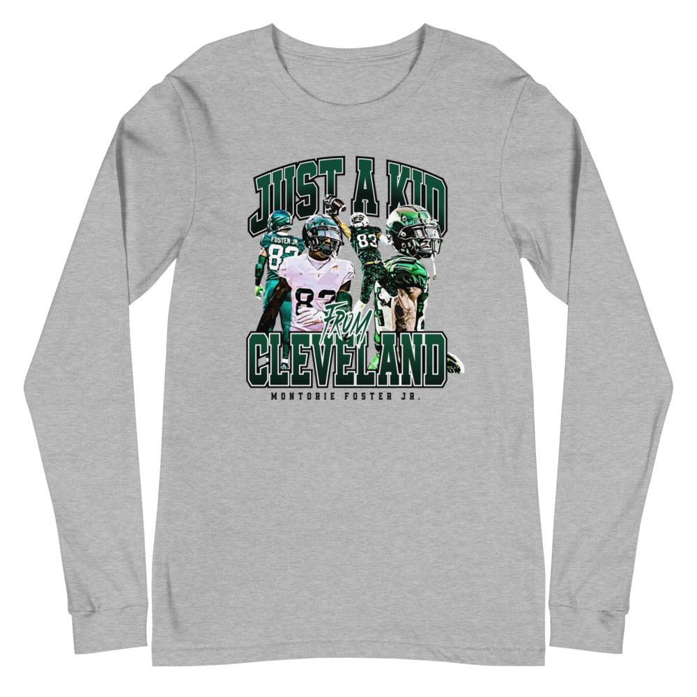 Montorie Foster Jr. “Scripted” Long Sleeve Tee - Fan Arch