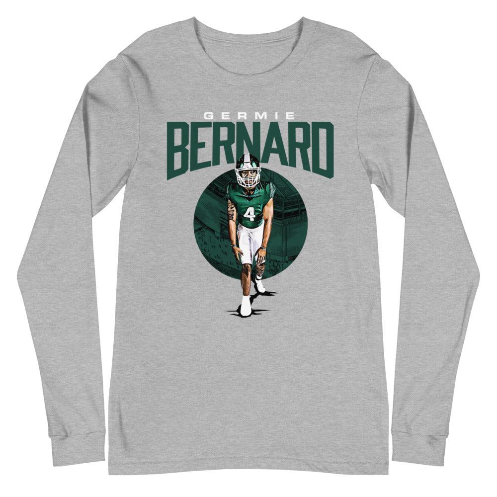 Germie Bernard "Gameday" Long Sleeve Tee - Fan Arch