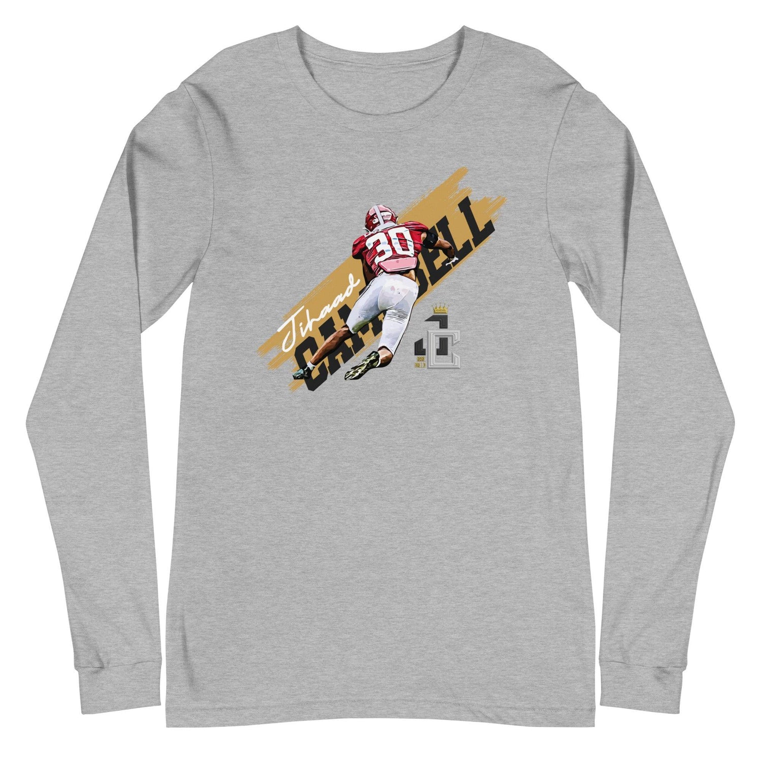 Jihaad Campbell "Triumph" Long Sleeve Tee - Fan Arch