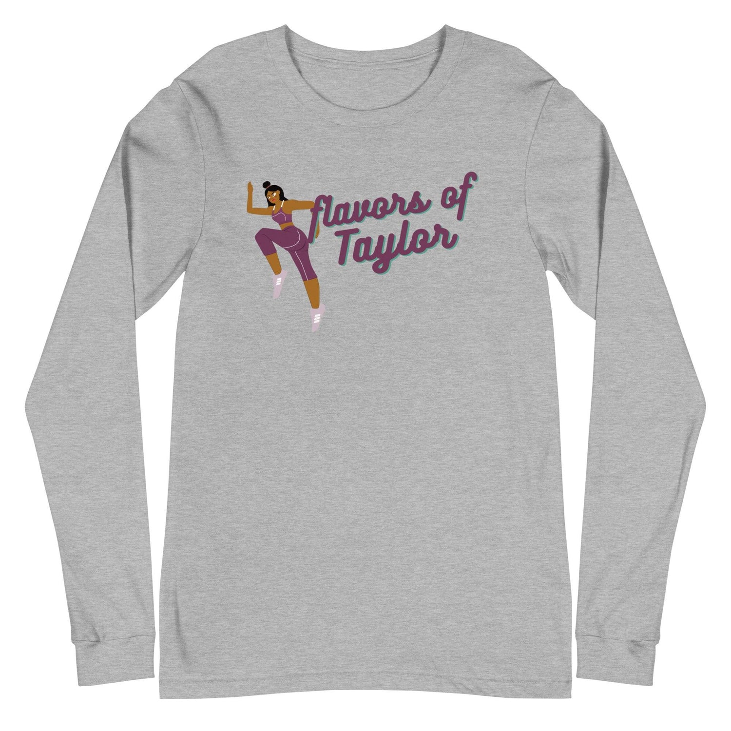 Taylor Anderson "Flavors" Long Sleeve Tee - Fan Arch