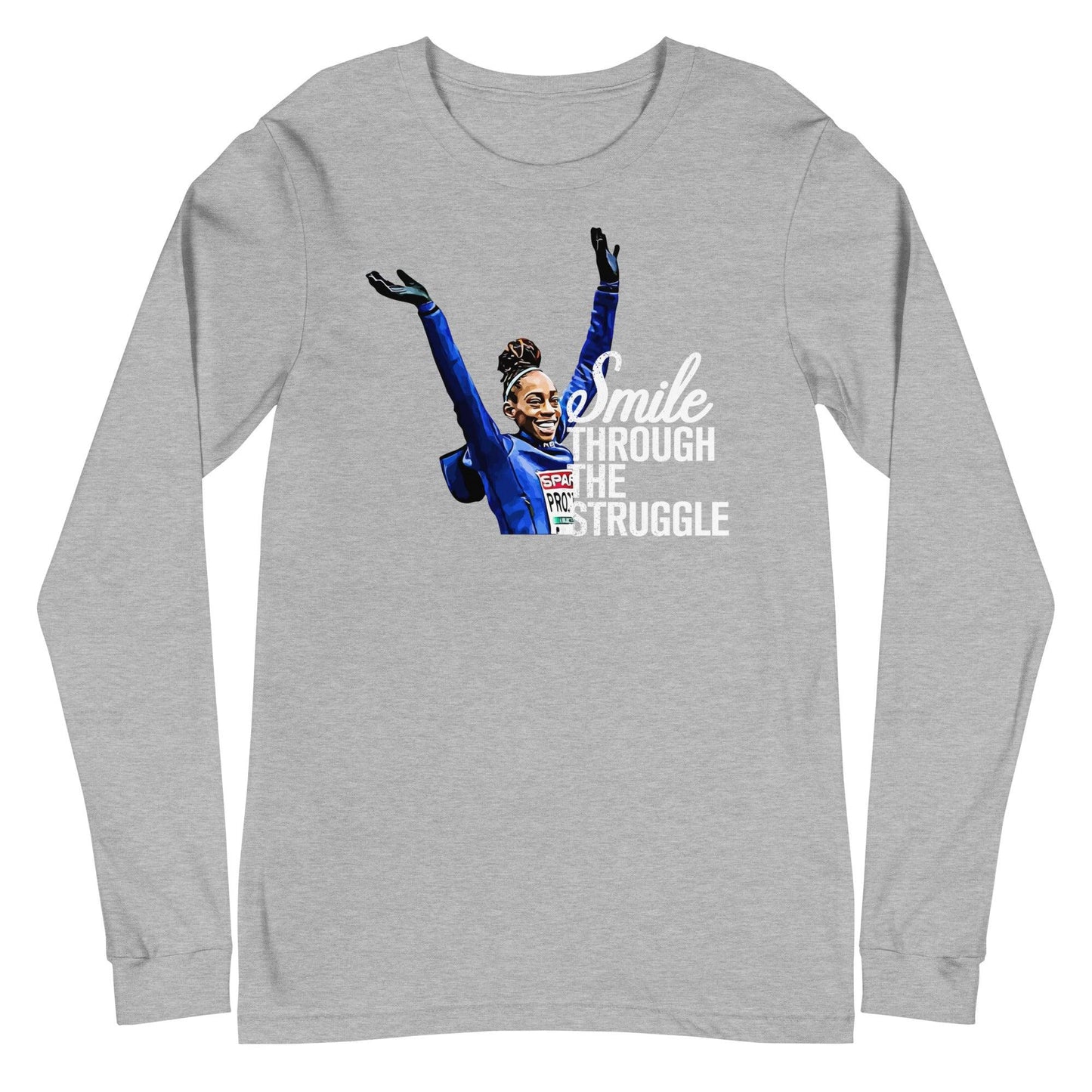 Shara Proctor "Smile" Long Sleeve Tee - Fan Arch