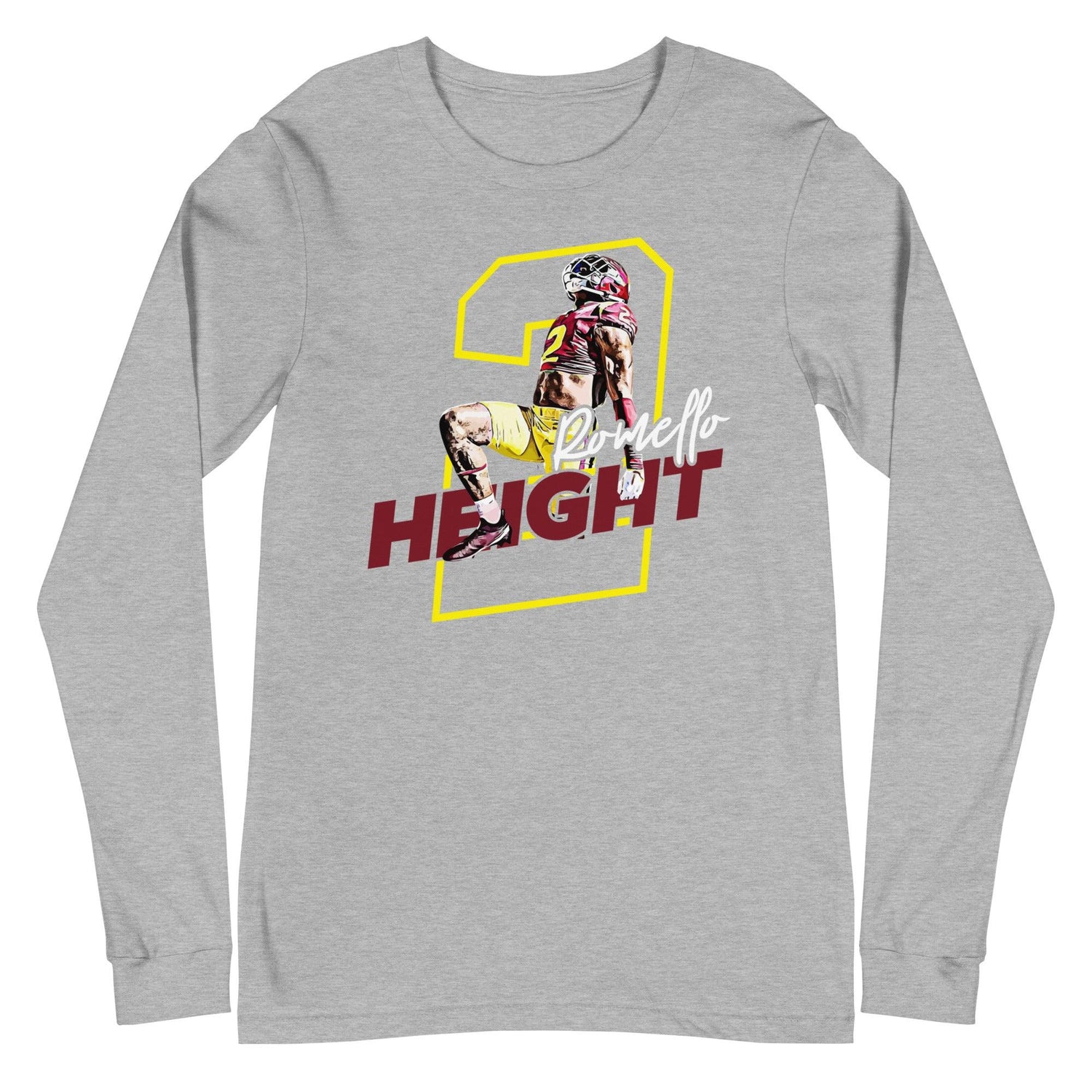 Romello Height "Next Level" Long Sleeve Tee - Fan Arch