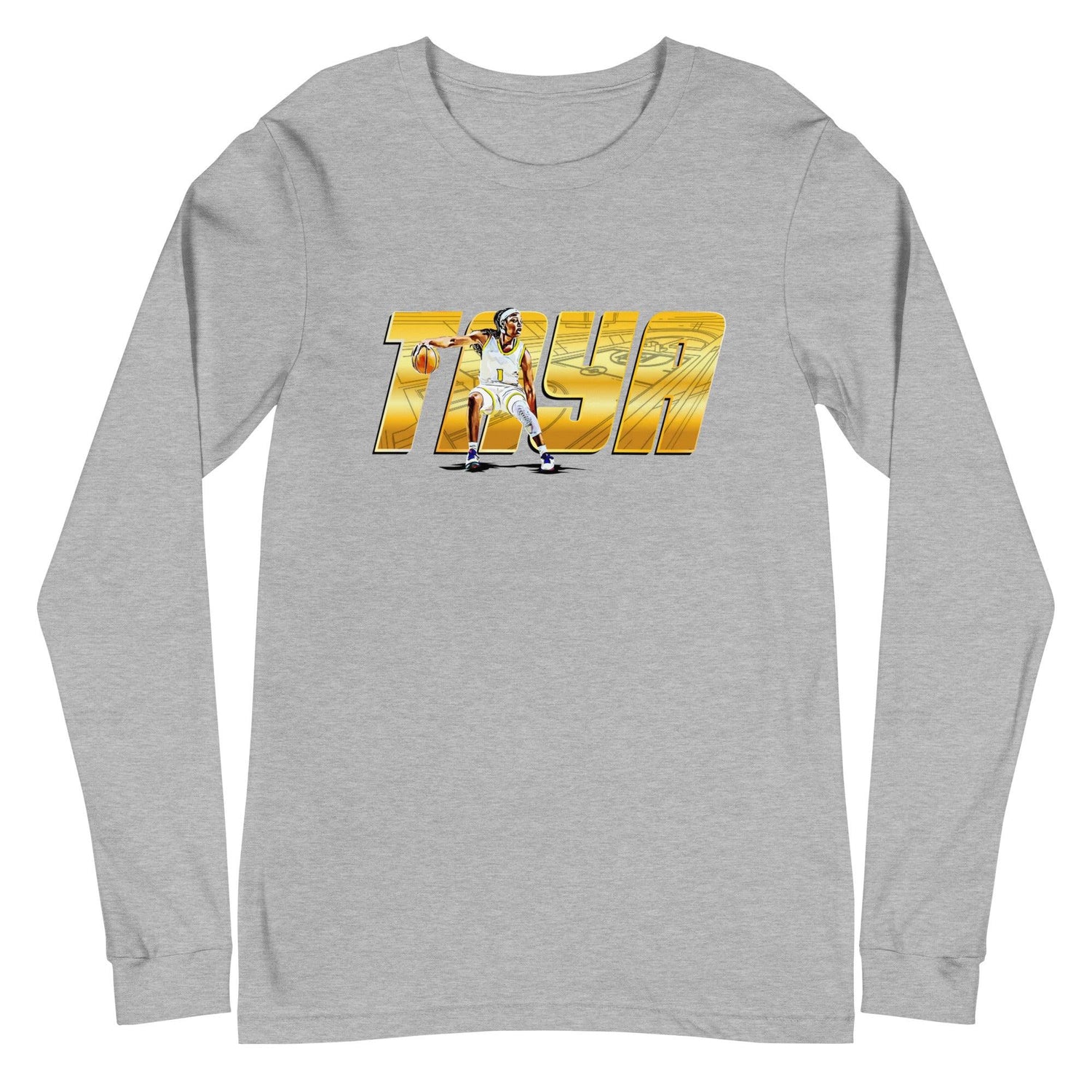 Taya Robinson “Essential” Long Sleeve Tee - Fan Arch