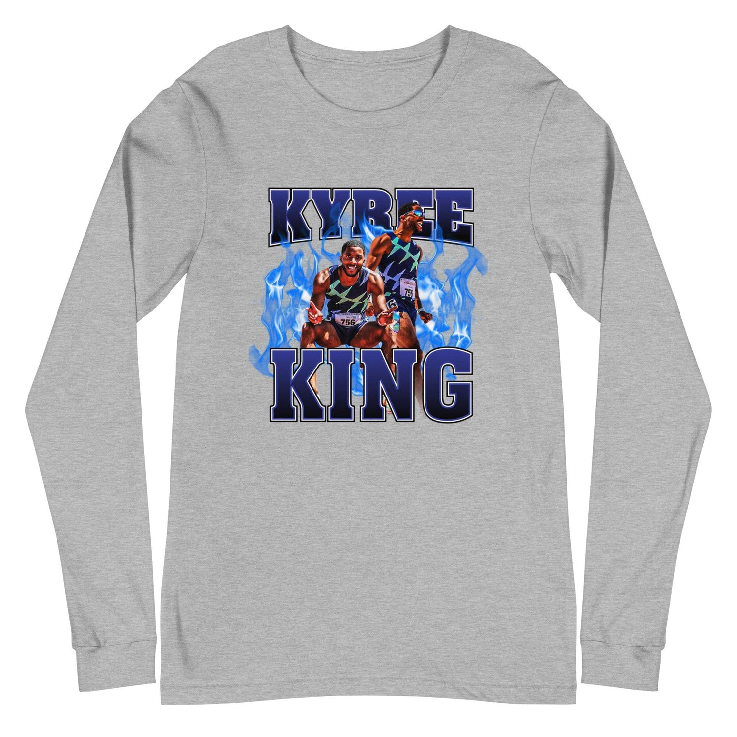 Kyree King “Essential” Long Sleeve Tee - Fan Arch