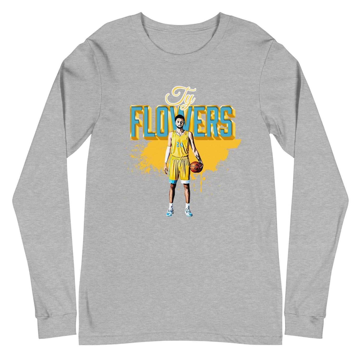 Ty Flowers “Essential” Long Sleeve Tee - Fan Arch