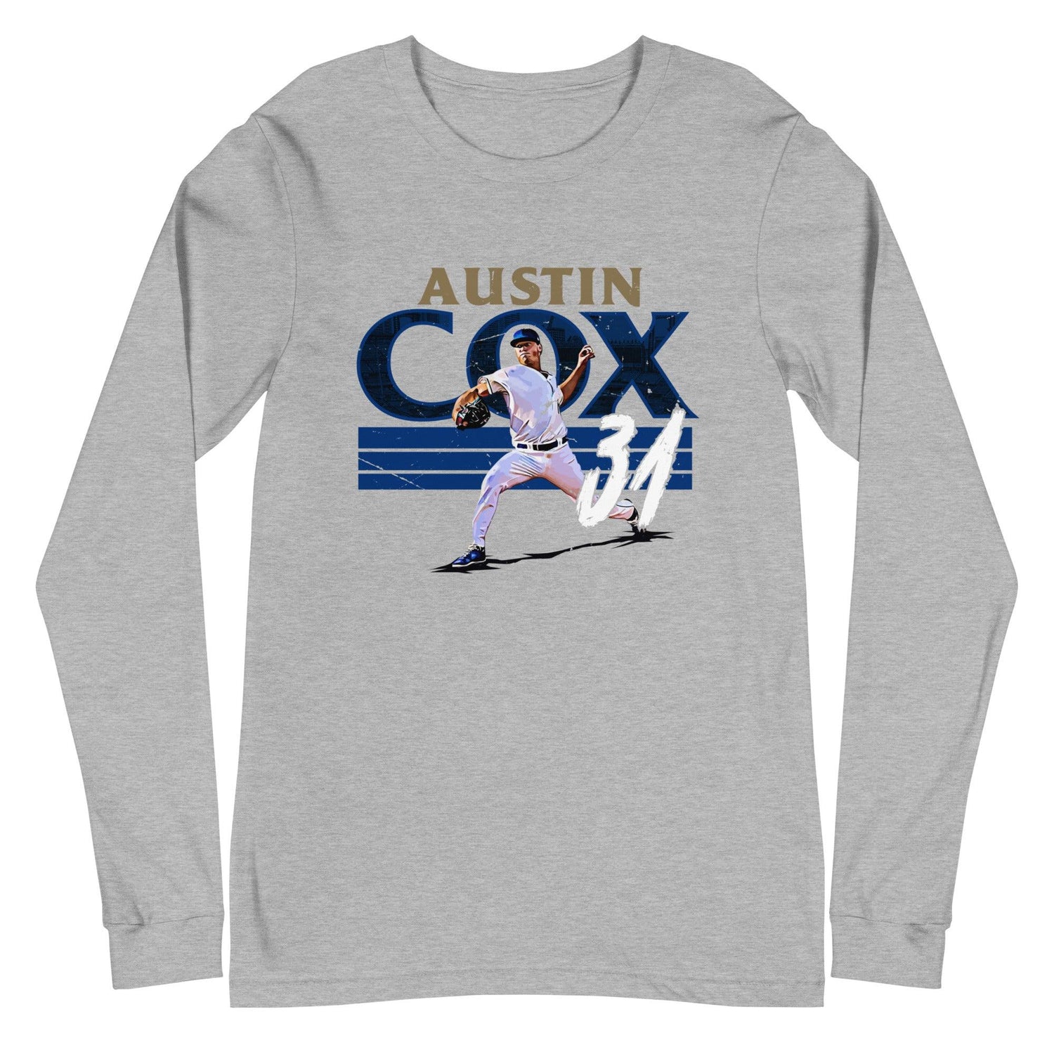 Austin Cox "Strike" Long Sleeve Tee - Fan Arch