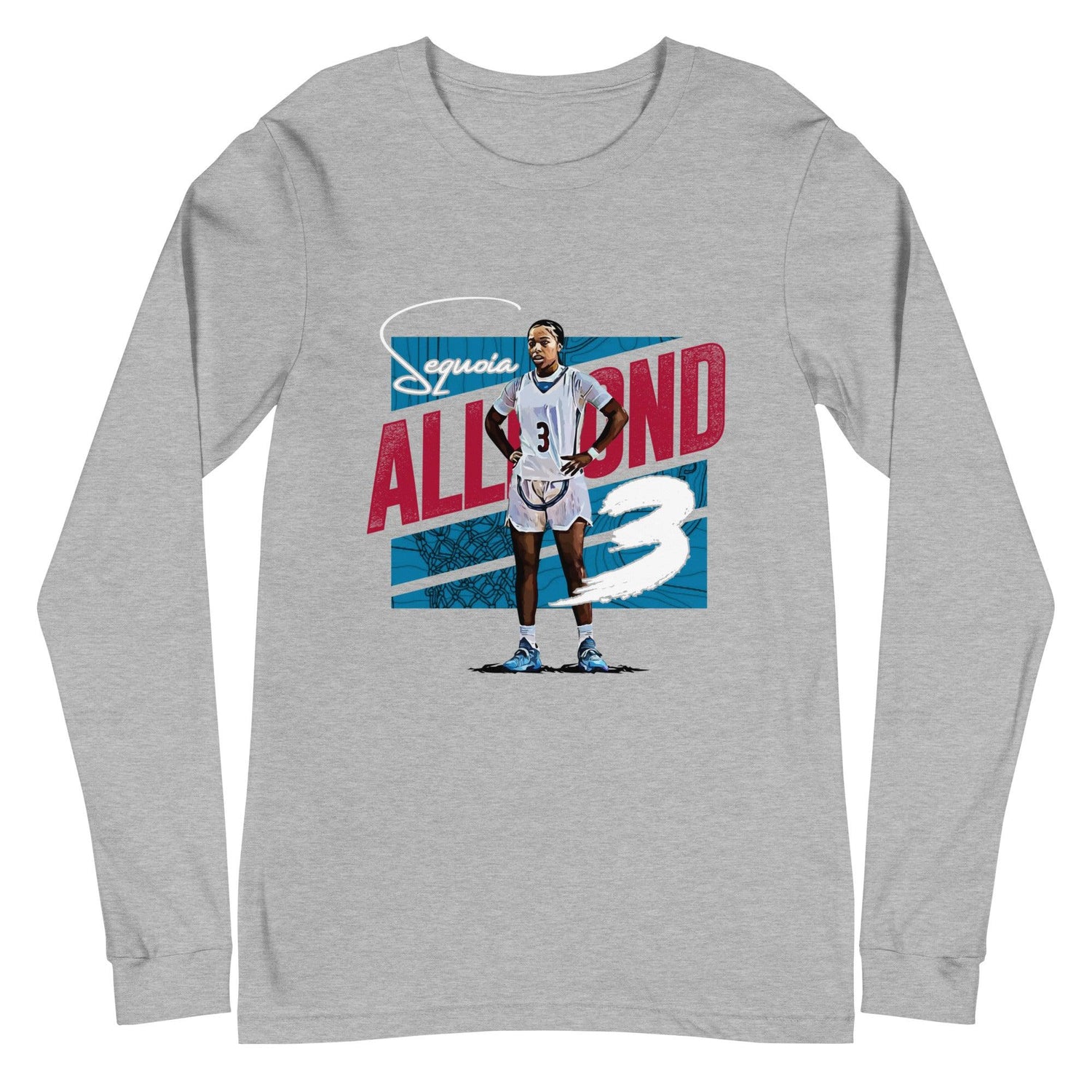 SeQuoia Allmond "Gametime" Long Sleeve Tee - Fan Arch