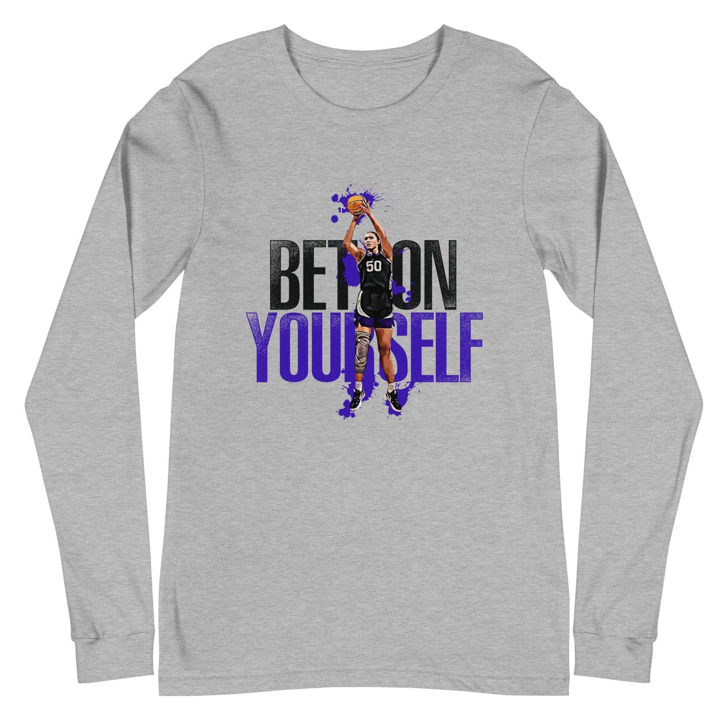 Ayoka Lee "Bet On Yourself" Long Sleeve Tee - Fan Arch