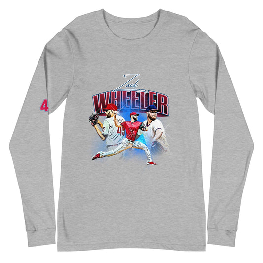 Zack Wheeler “Essential” Long Sleeve Tee - Fan Arch