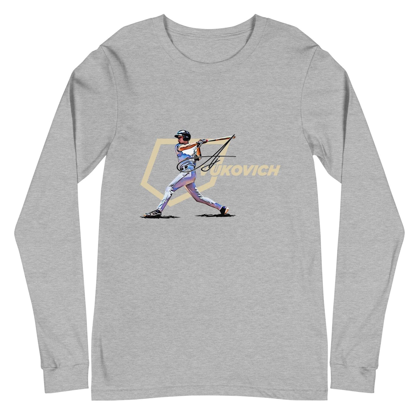 AJ Vukovich “Essential” Long Sleeve Tee - Fan Arch