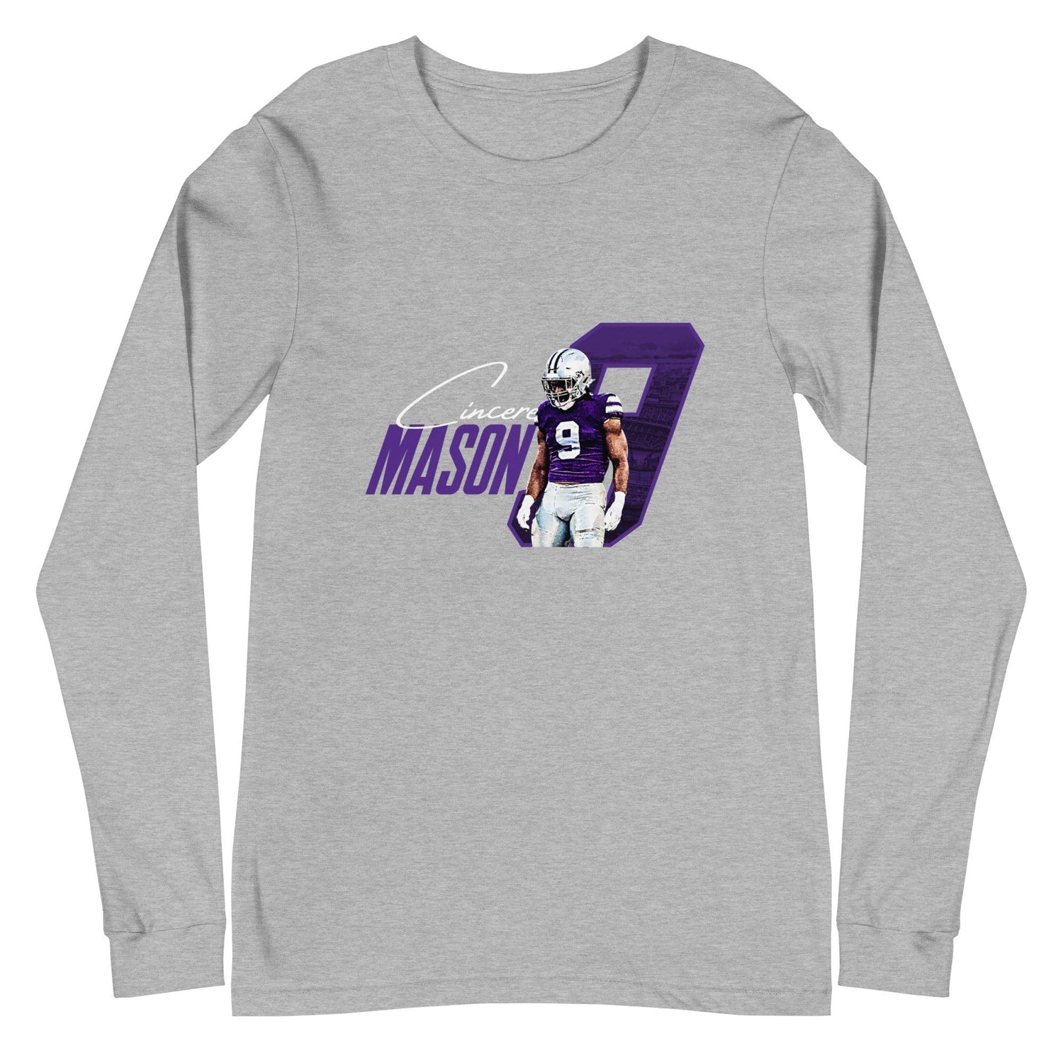 Cincere Mason "Gametime" Long Sleeve Tee - Fan Arch