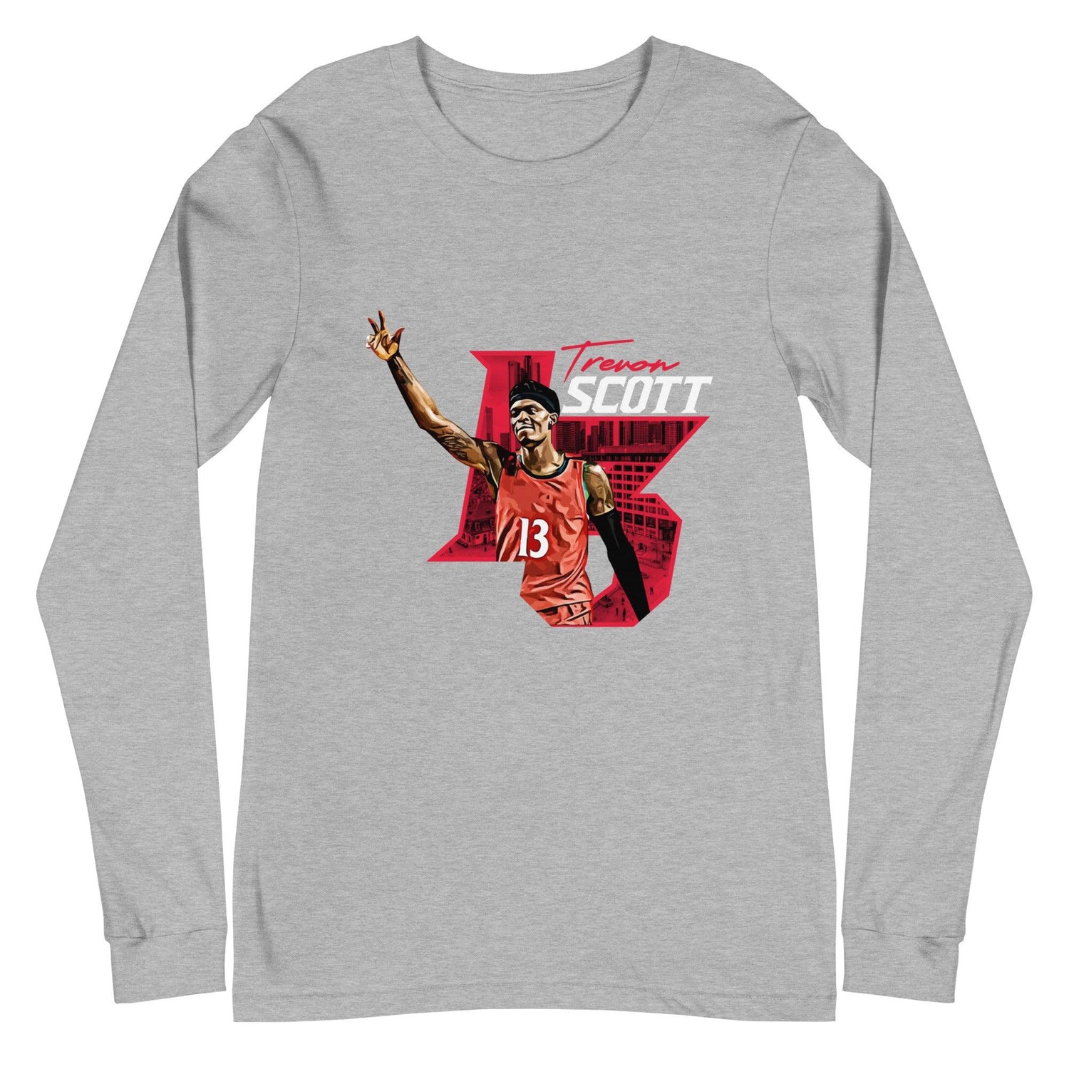 Trevon Scott "Gameday" Long Sleeve Tee - Fan Arch