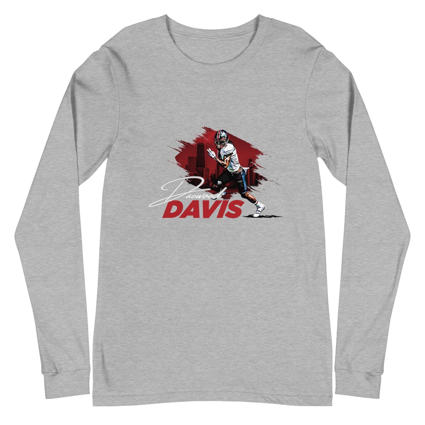 Daewood Davis "Flash" Long Sleeve Tee - Fan Arch