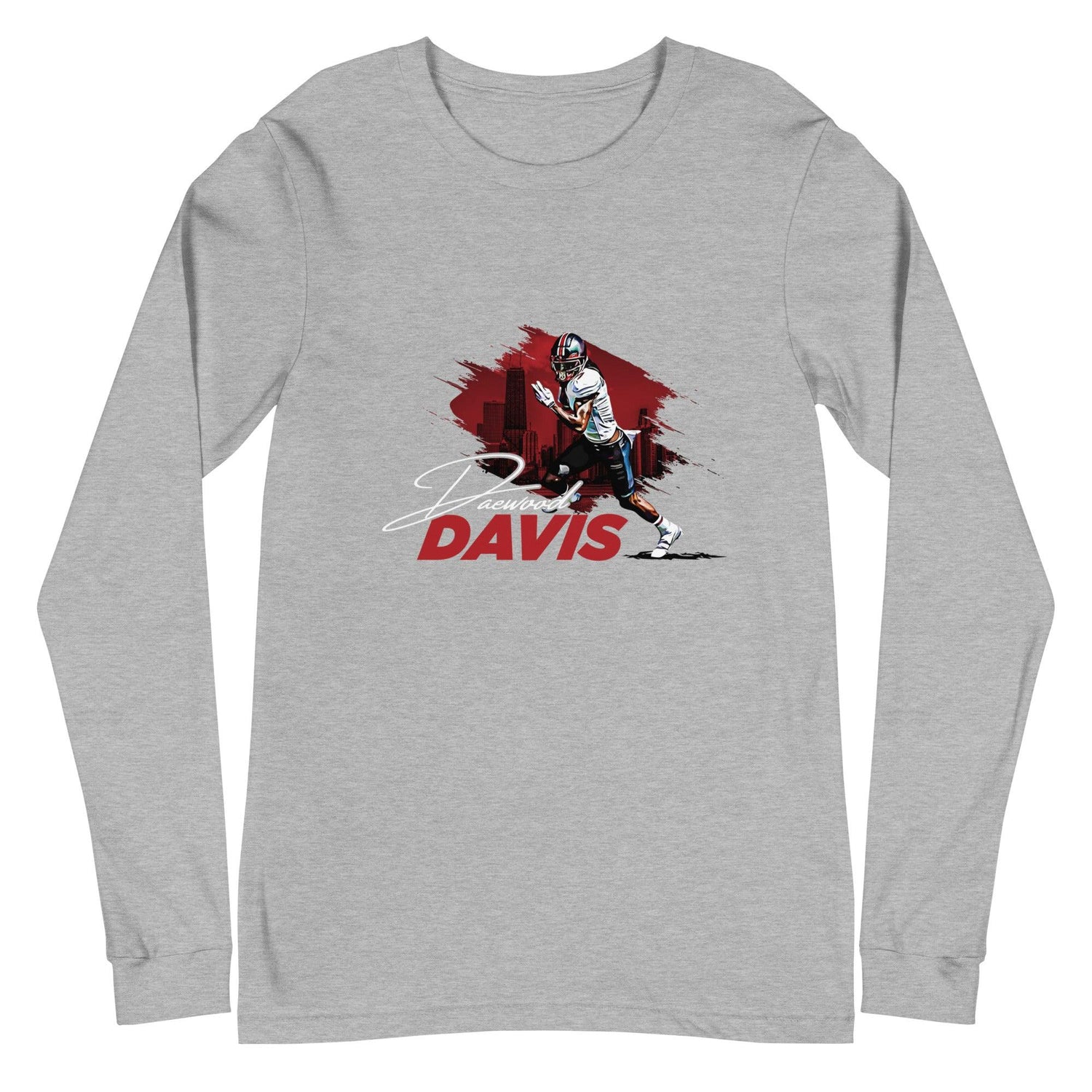 Daewood Davis "Flash" Long Sleeve Tee - Fan Arch