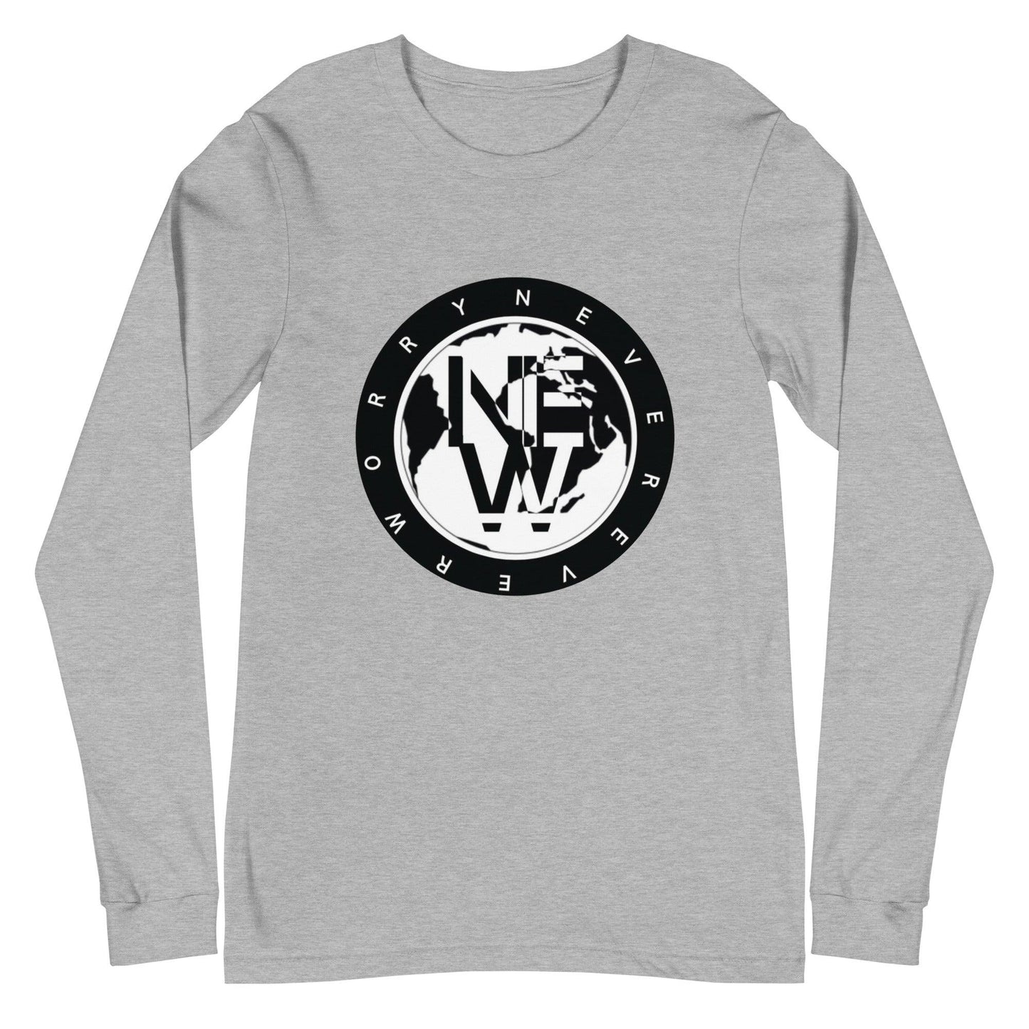 Jonathan Newsome "Never Worry" Long Sleeve Tee - Fan Arch