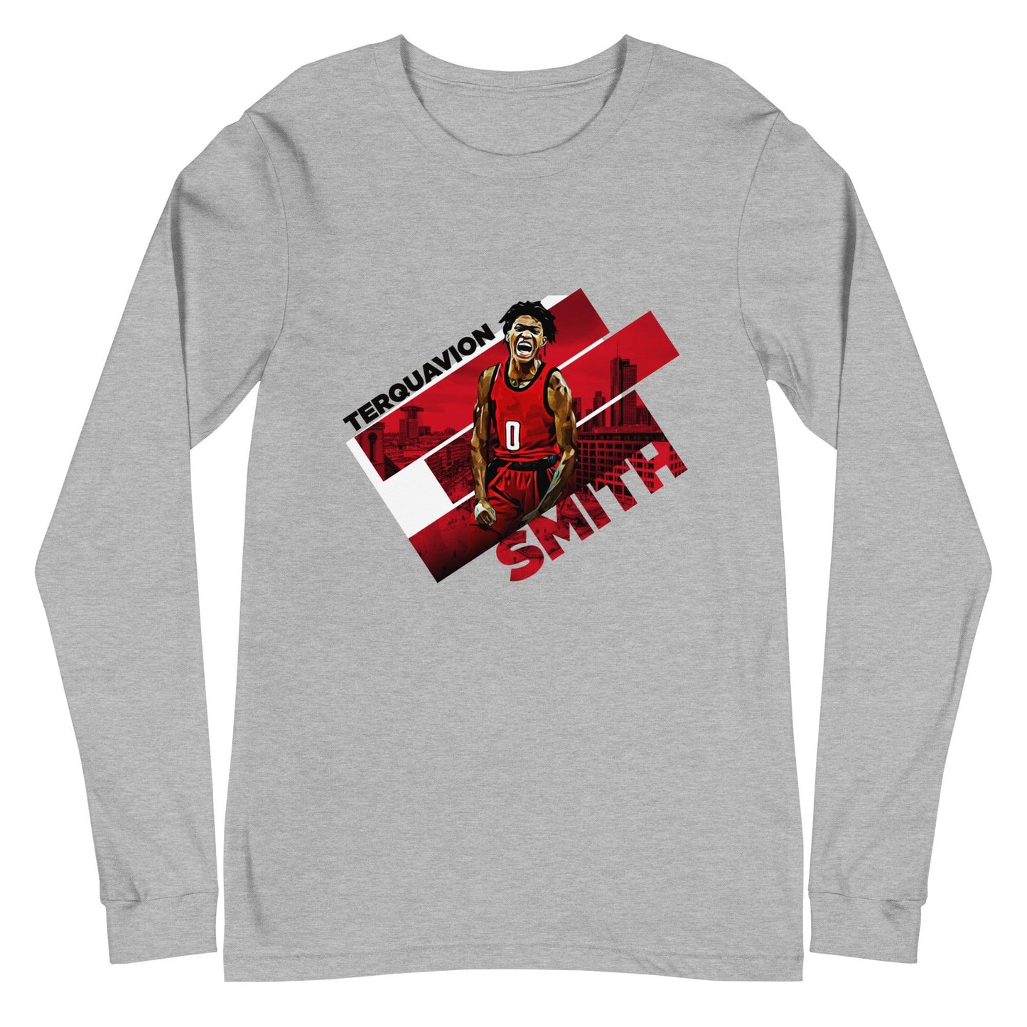 Terquavion Smith "Gameday" Long Sleeve Tee - Fan Arch