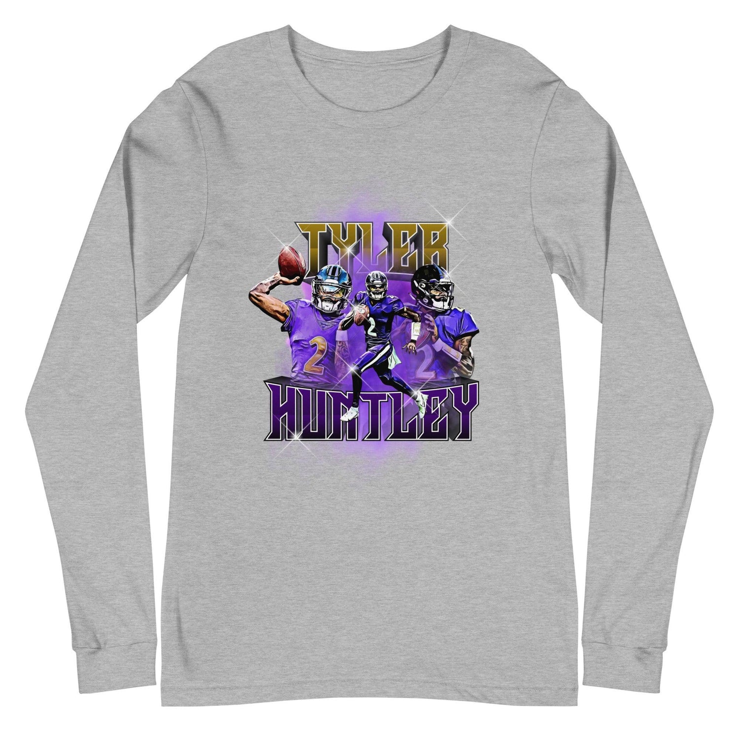 Tyler Huntley "Vintage" Long Sleeve Tee - Fan Arch