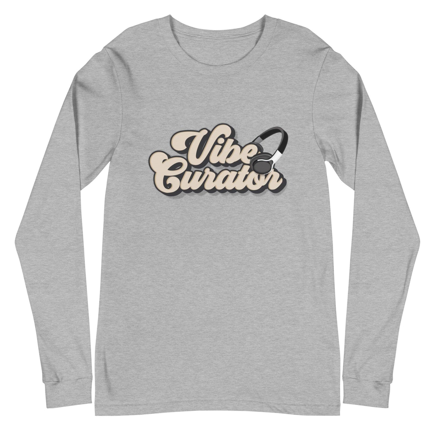 B Dot "Vibe Curator" Long Sleeve Tee - Fan Arch