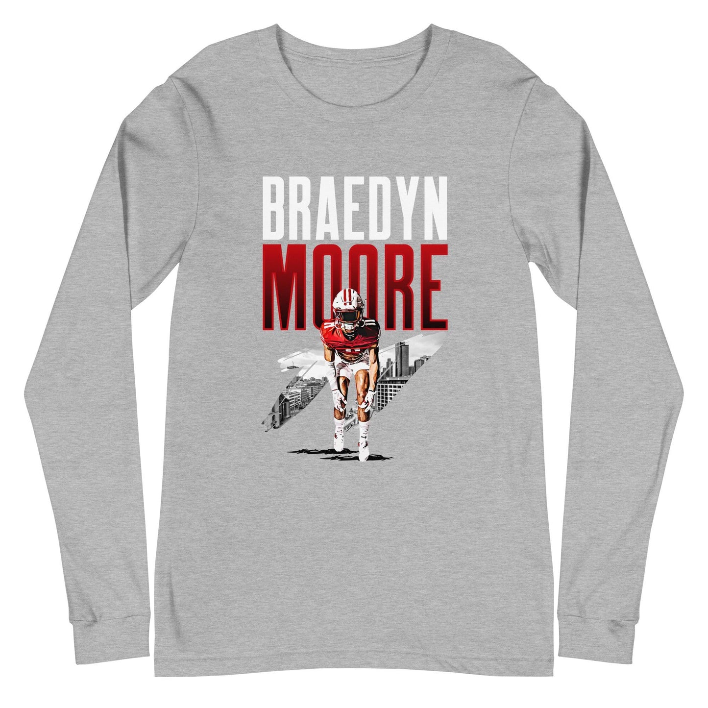 Braedyn Moore "Gameday" Long Sleeve Tee - Fan Arch