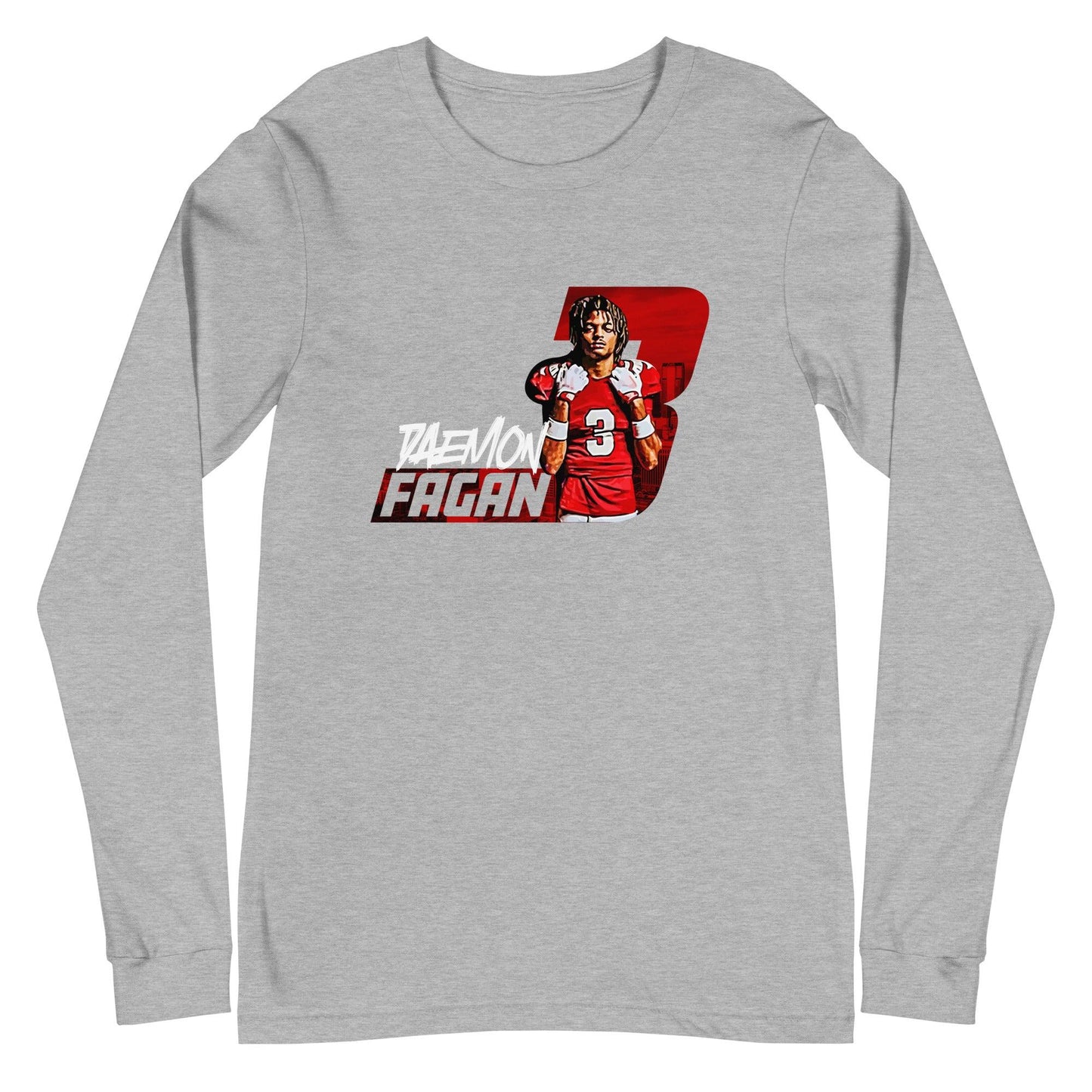 Daemon Fagan "Gameday" Long Sleeve Tee - Fan Arch