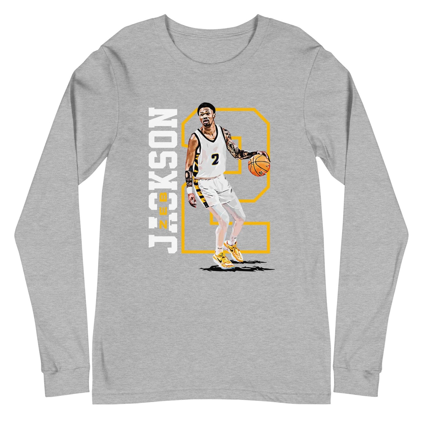 Zeb Jackson "Gameday" Long Sleeve Tee - Fan Arch