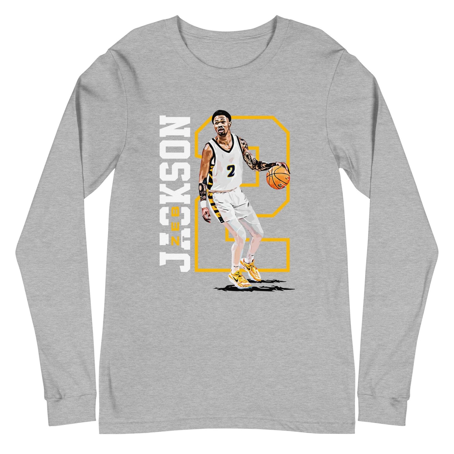 Zeb Jackson "Gameday" Long Sleeve Tee - Fan Arch