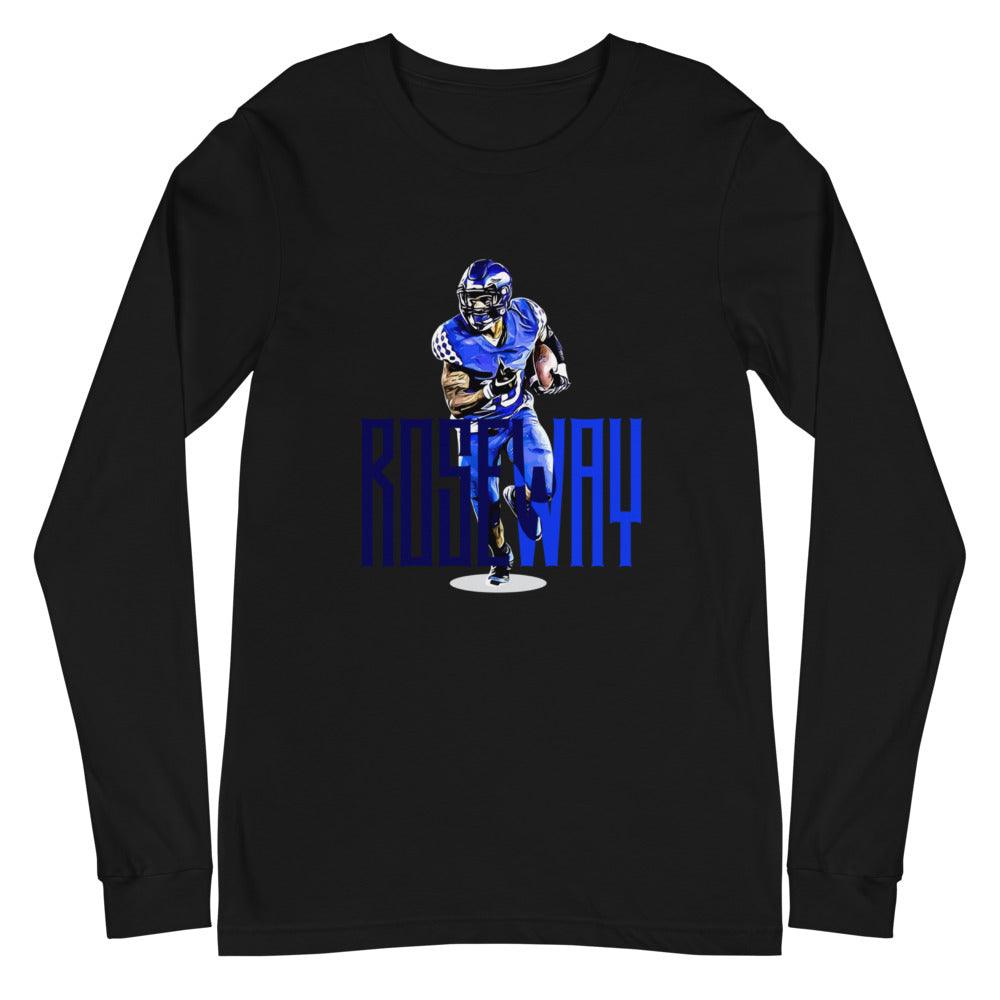 AJ Rose "RoseWay" Long Sleeve Tee - Fan Arch