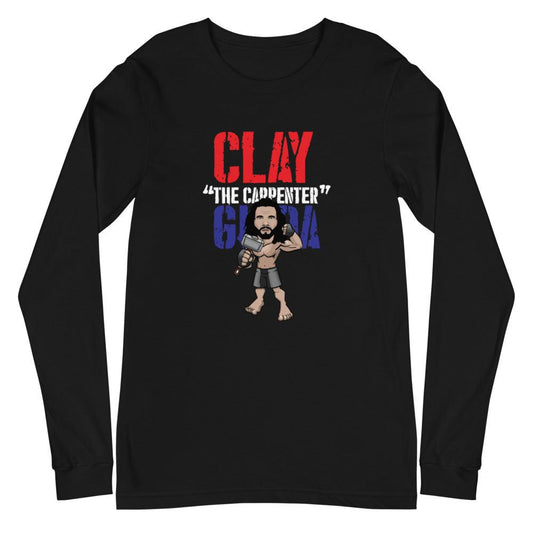 Clay Guida "The Carpenter" Long Sleeve T-Shirt - Fan Arch