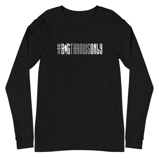 Josh Awotunde "#BigThrowsOnly" Long Sleeve Tee - Fan Arch