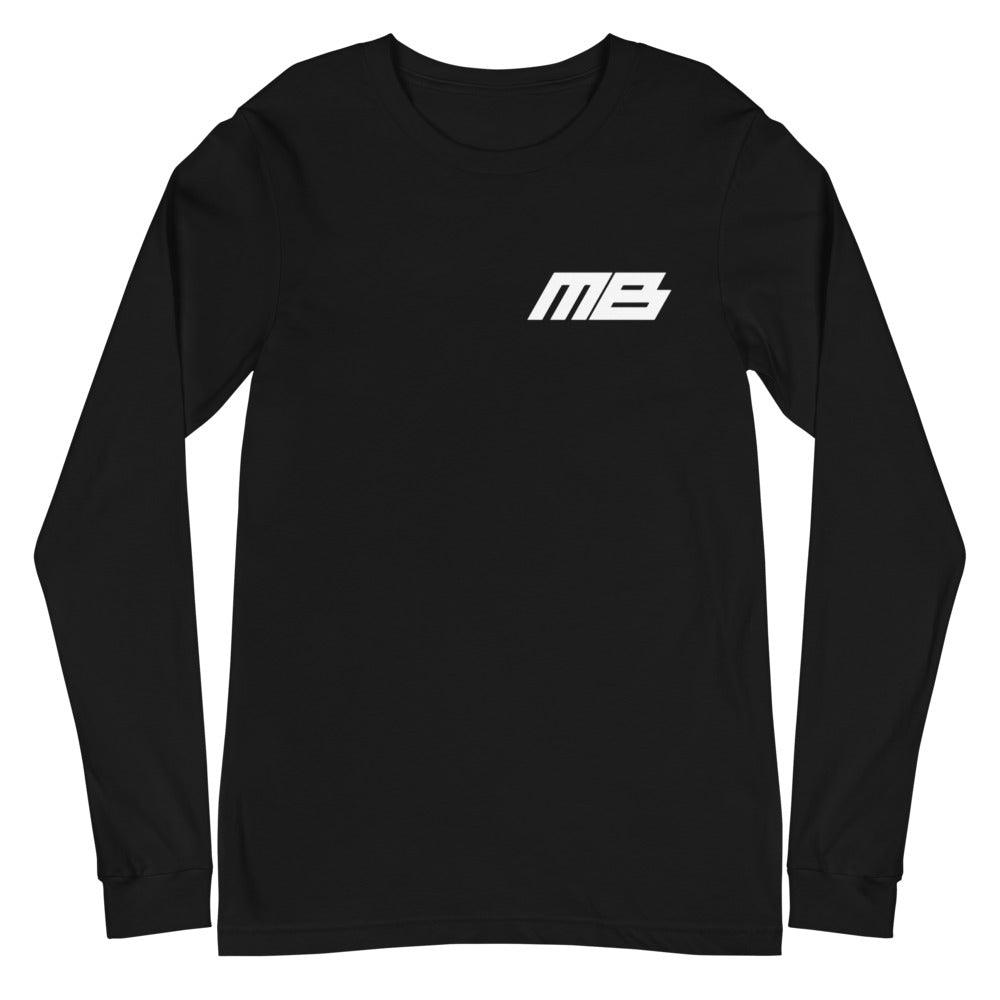 Matthew Butler "MB" Long Sleeve Tee - Fan Arch