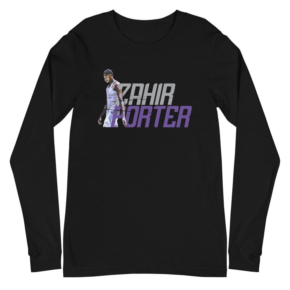 Zahir Porter "Move Forward" Long Sleeve Tee - Fan Arch