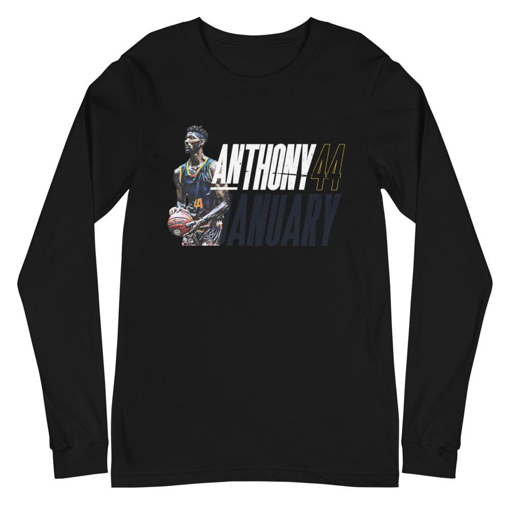 Anthony January "Gameday" Long Sleeve Tee - Fan Arch