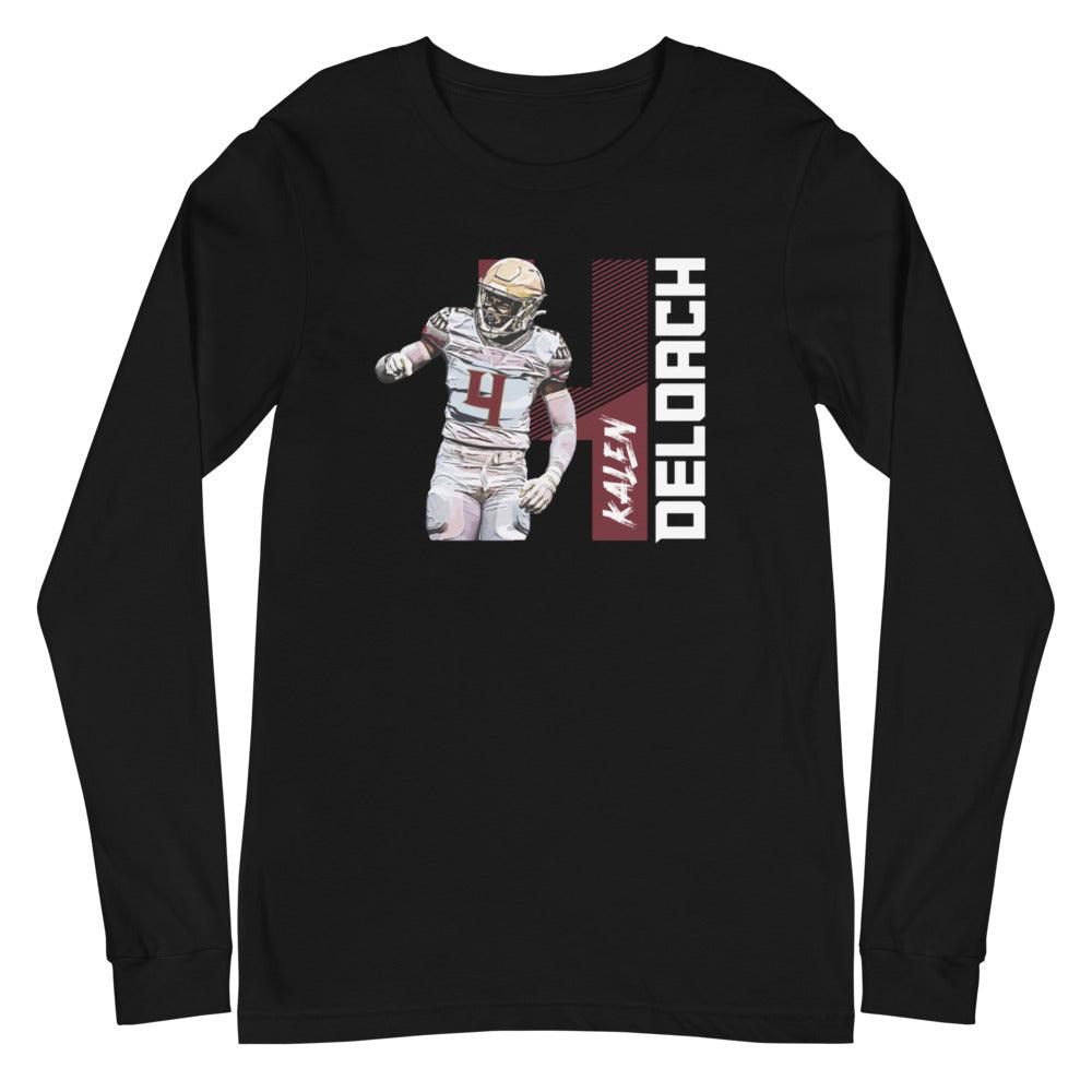 Kalen Deloach "4" Long Sleeve Tee - Fan Arch