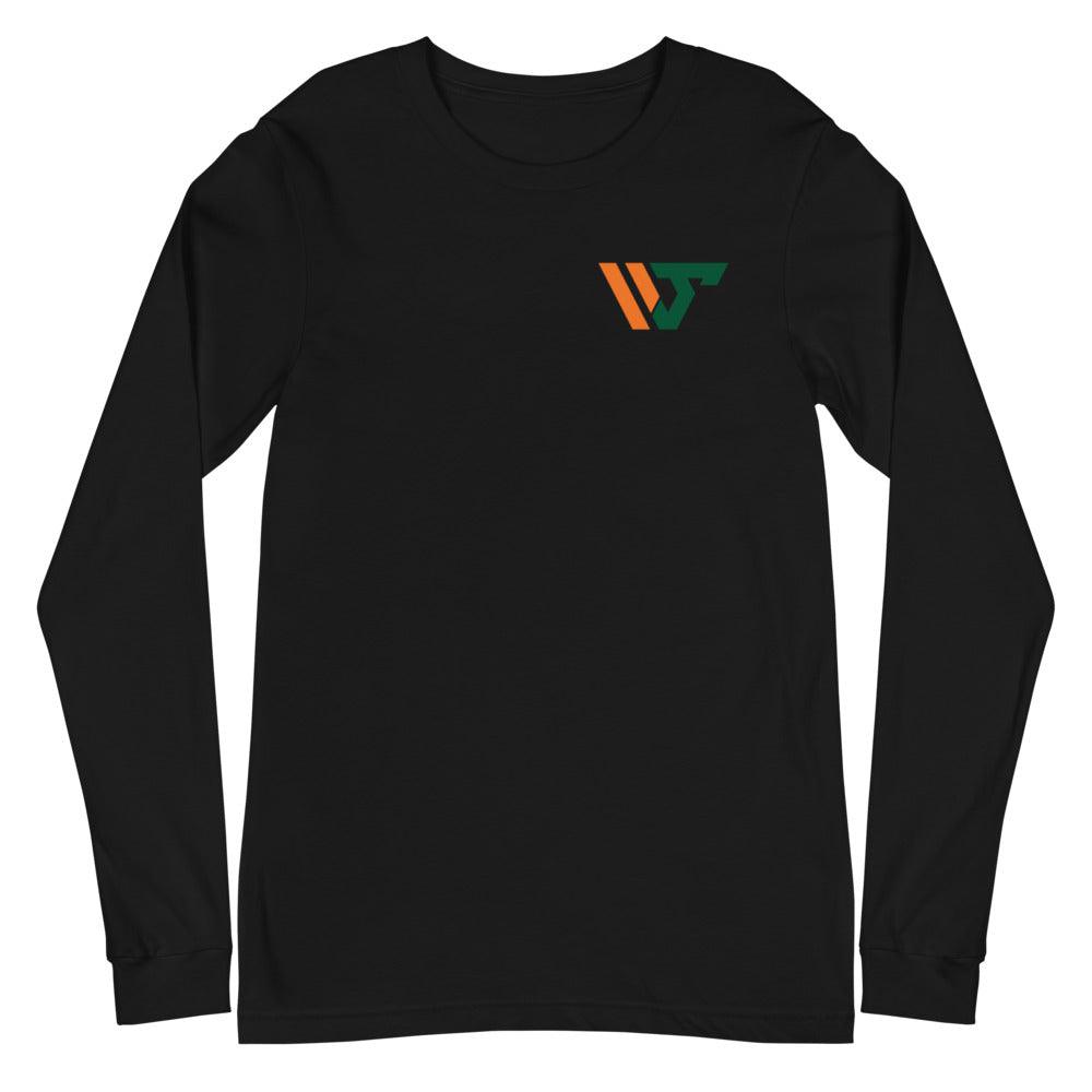 Waynmon Steed “WJ” Long Sleeve Tee - Fan Arch