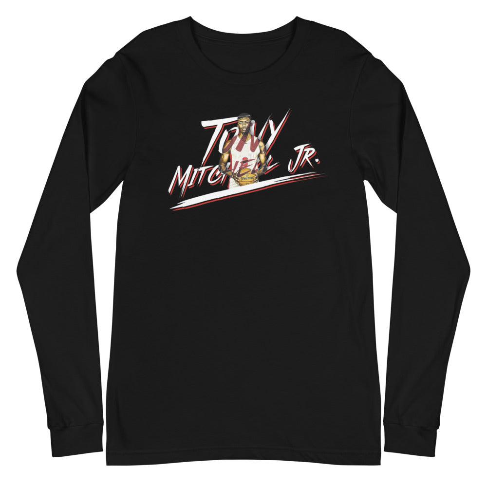 Tony Mitchell Jr. "Gametime" Long Sleeve Tee - Fan Arch