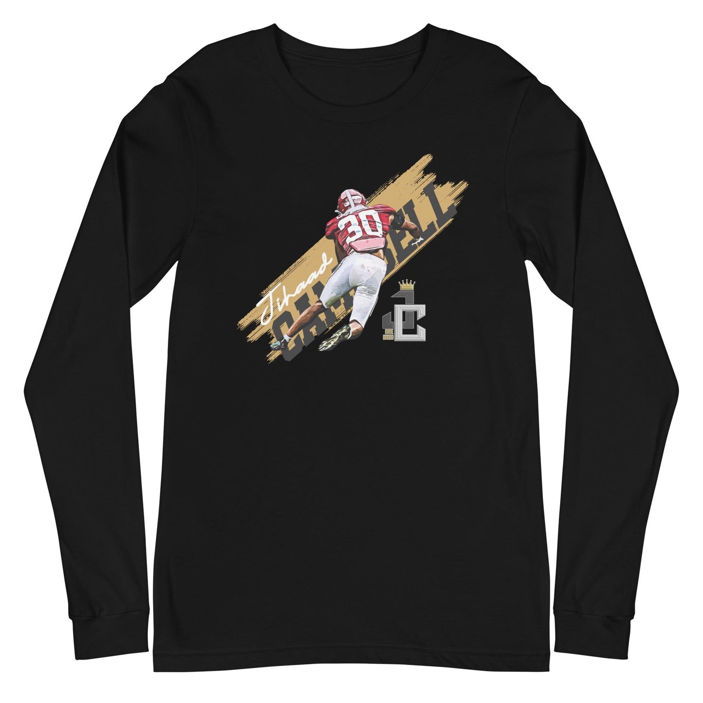 Jihaad Campbell "Triumph" Long Sleeve Tee - Fan Arch