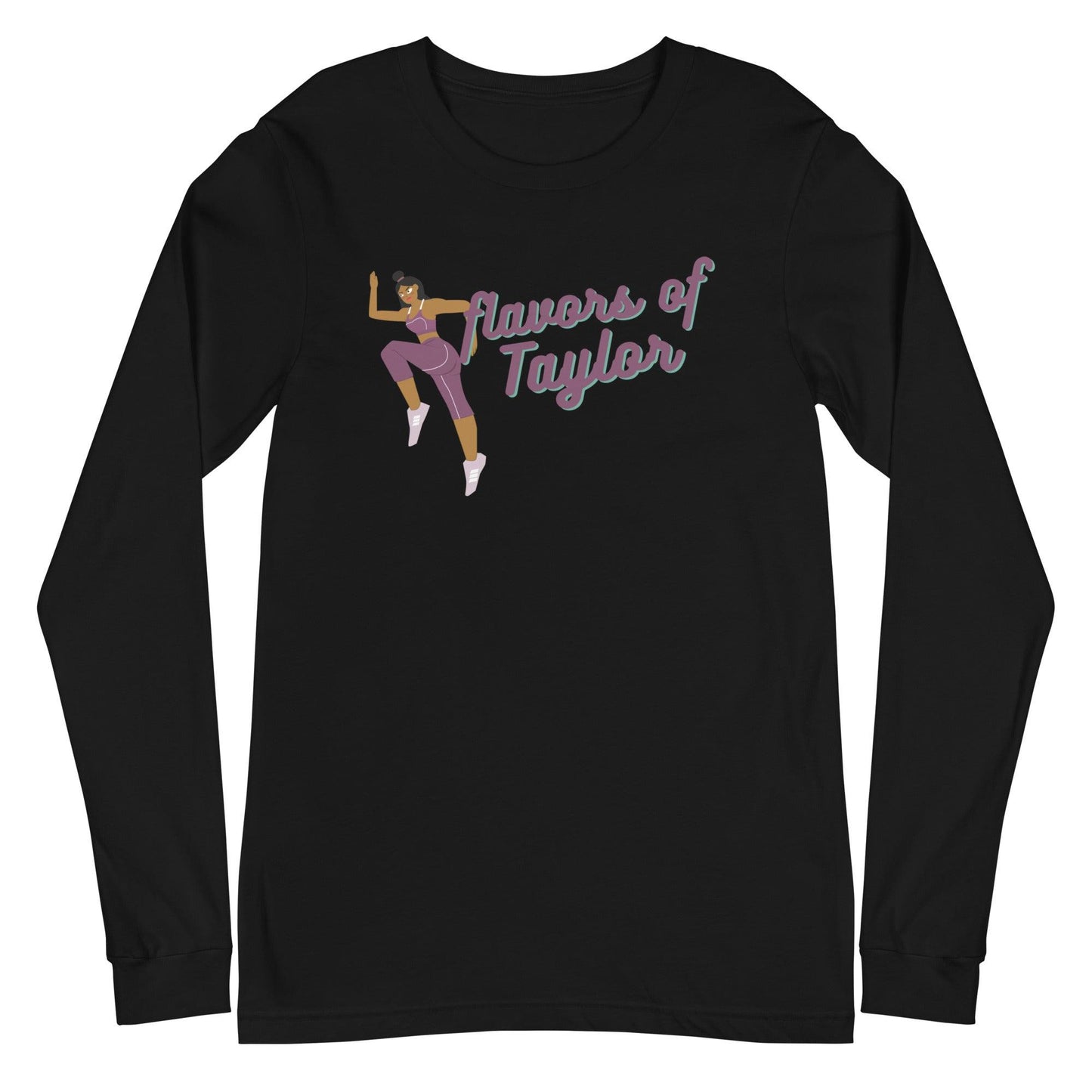 Taylor Anderson "Flavors" Long Sleeve Tee - Fan Arch