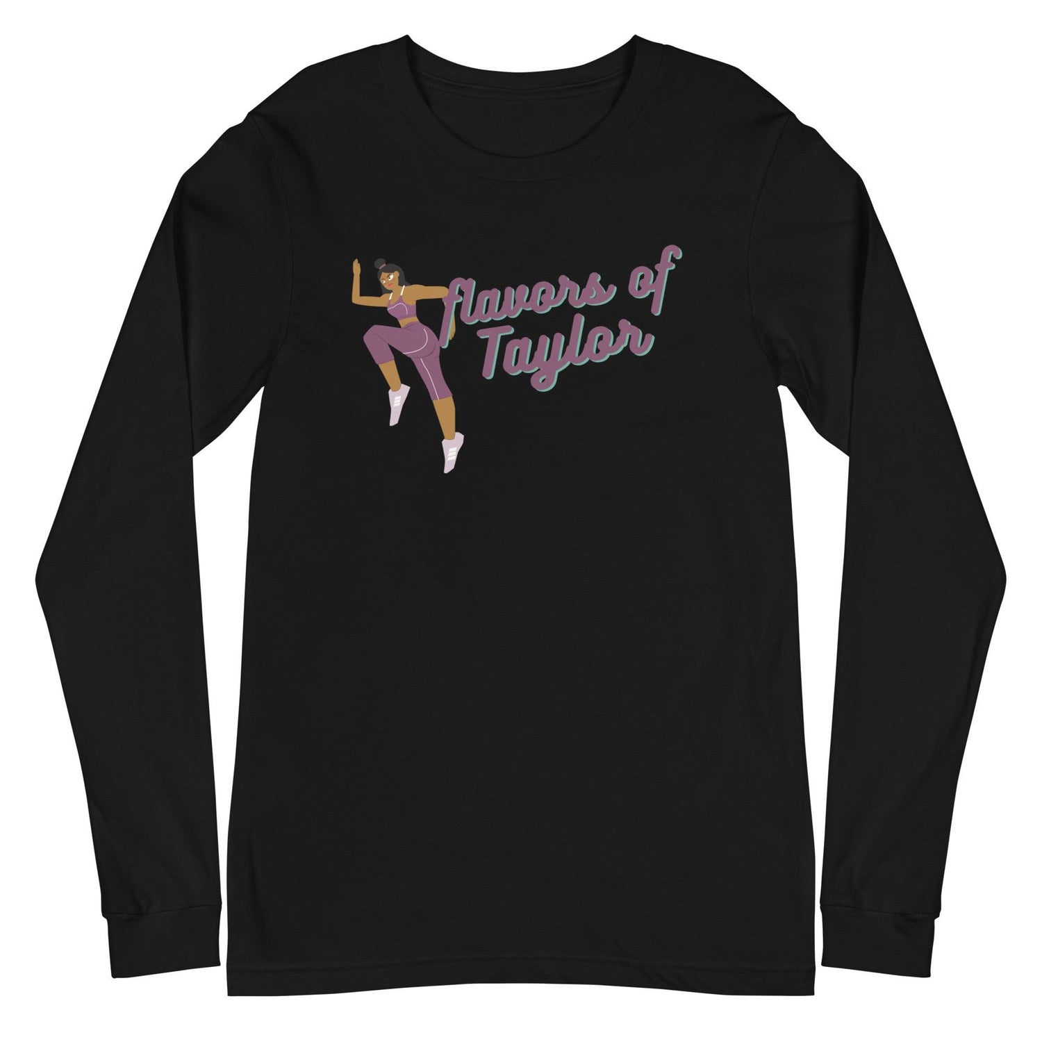 Taylor Anderson "Flavors" Long Sleeve Tee - Fan Arch