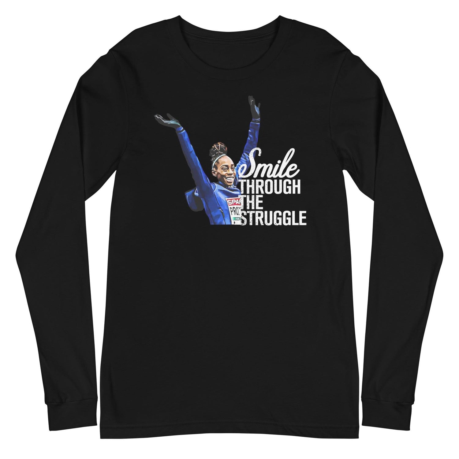 Shara Proctor "Smile" Long Sleeve Tee - Fan Arch