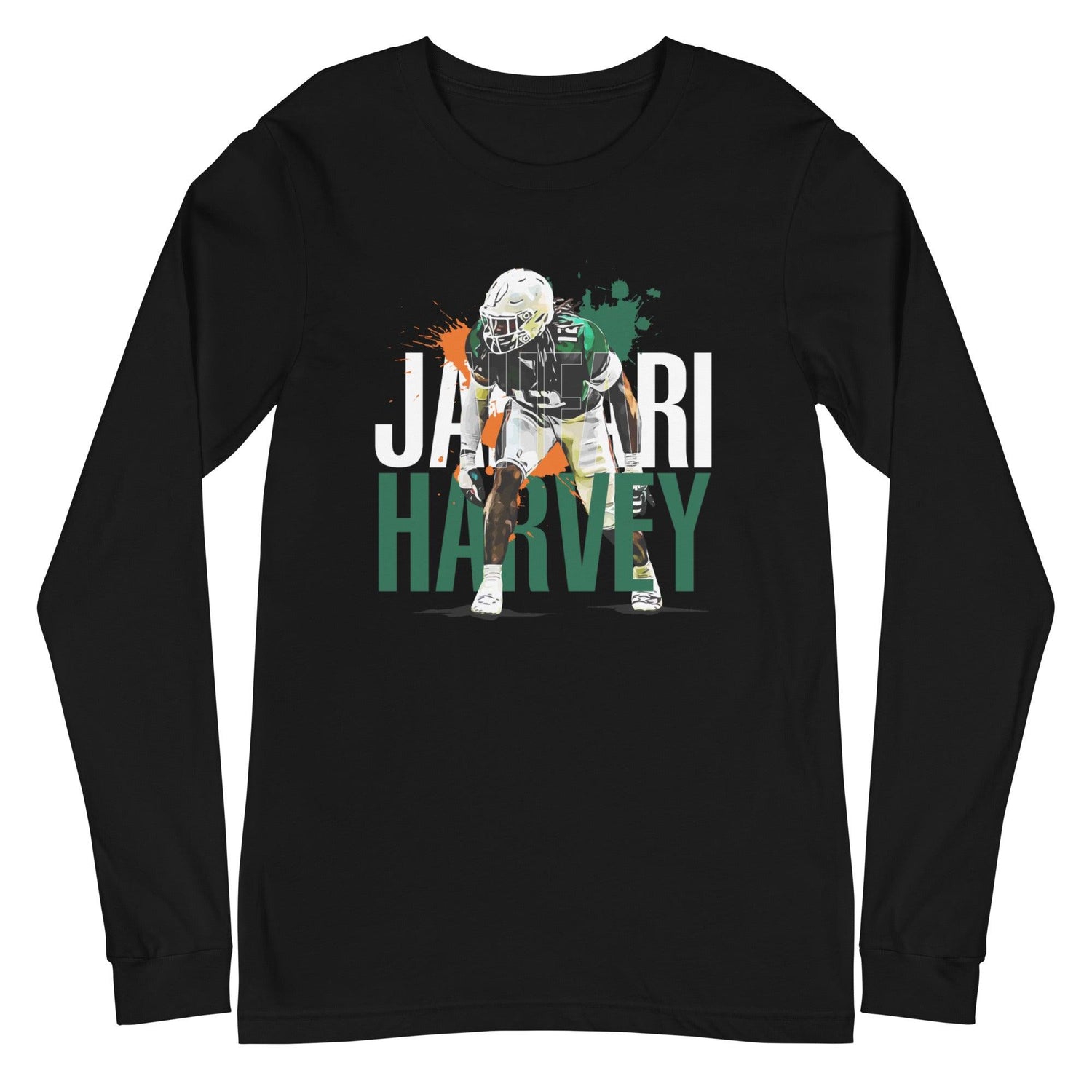 Jahfari Harvey "Stay Ready" Long Sleeve Tee - Fan Arch