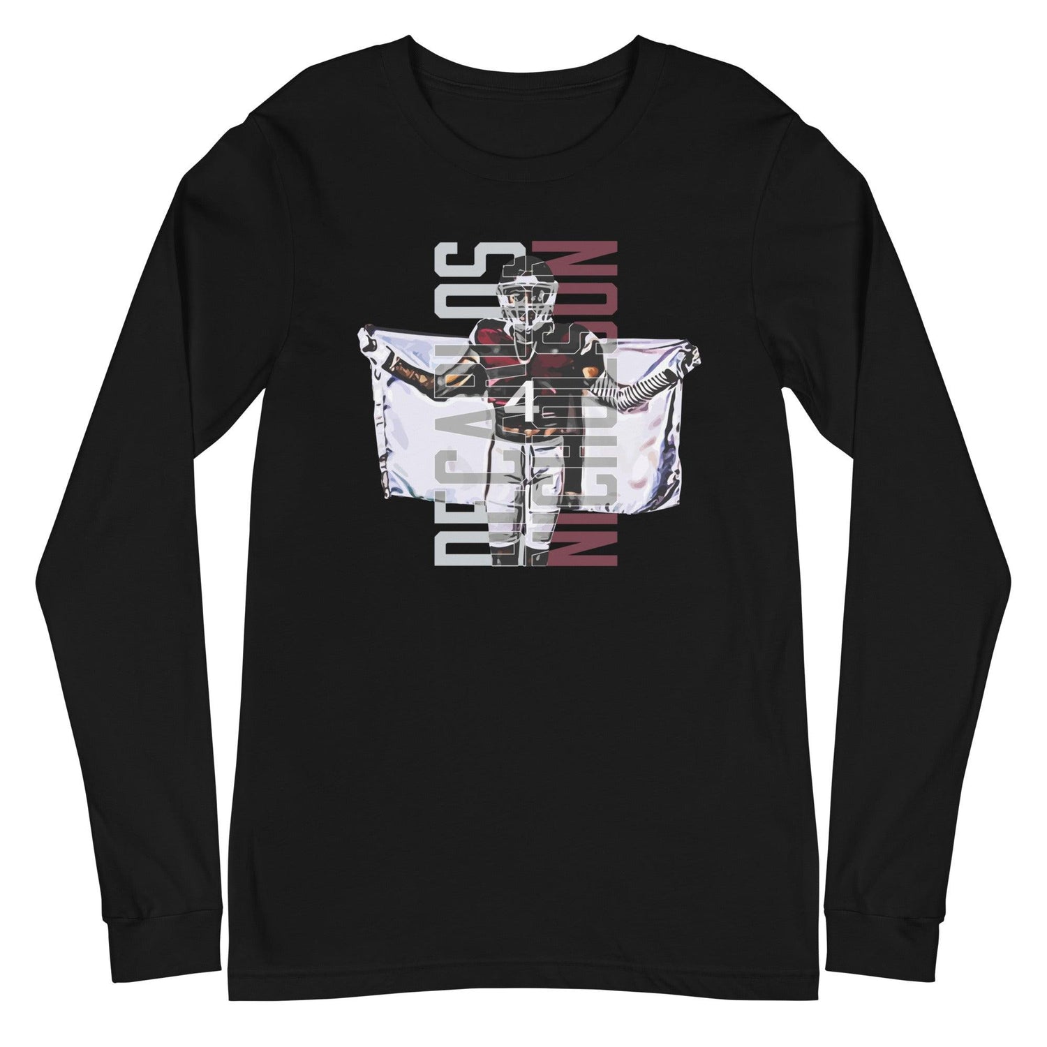 DeCarlos Nicholson "Split" Long Sleeve Tee - Fan Arch