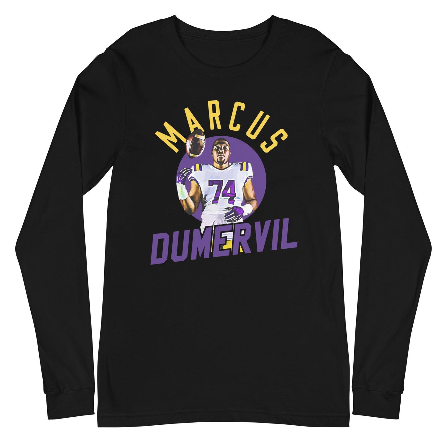 Marcus Dumervil "Game Ready" Long Sleeve Tee - Fan Arch