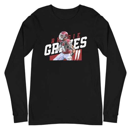 Reggie Grimes II "Gametime" Long Sleeve Tee - Fan Arch