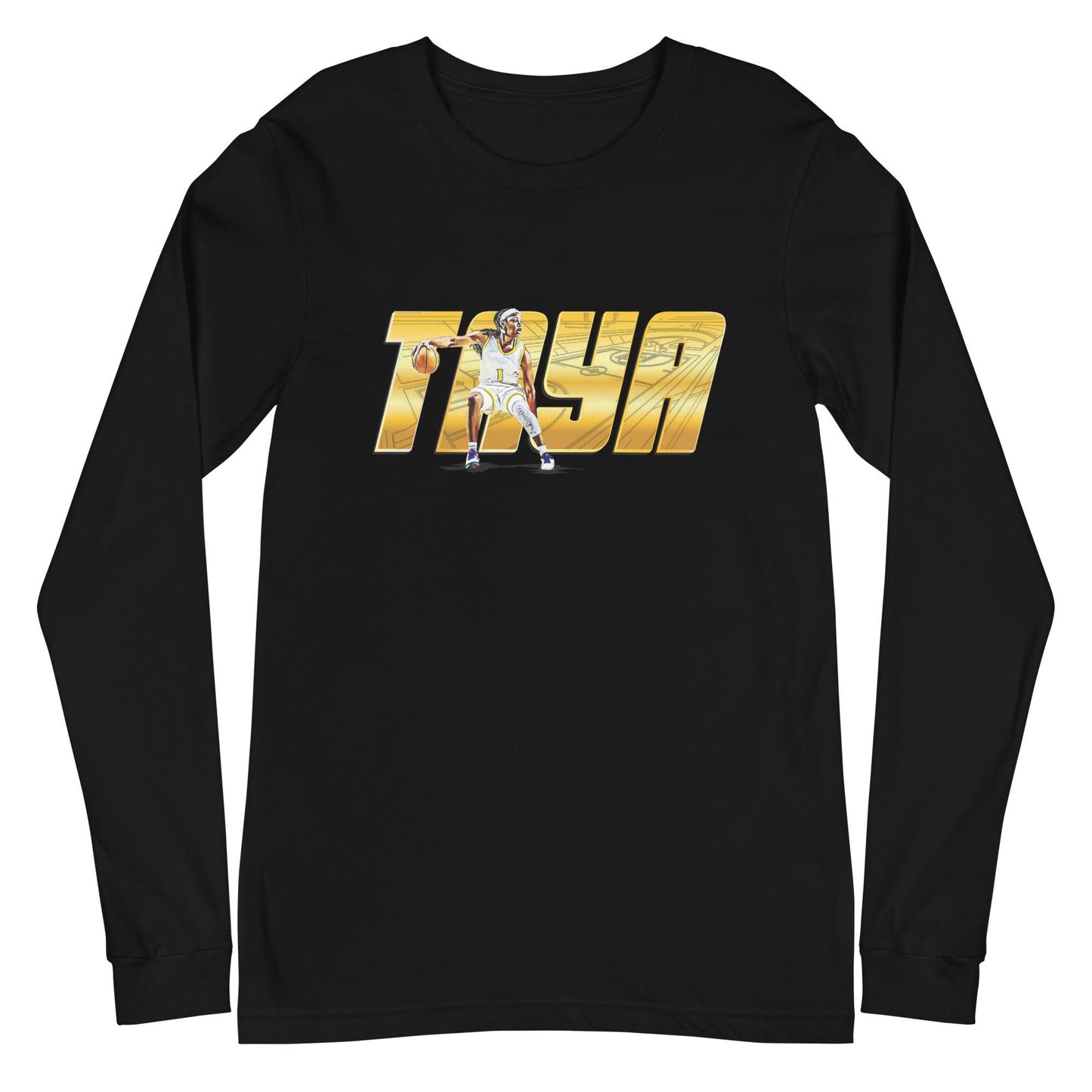 Taya Robinson “Essential” Long Sleeve Tee - Fan Arch