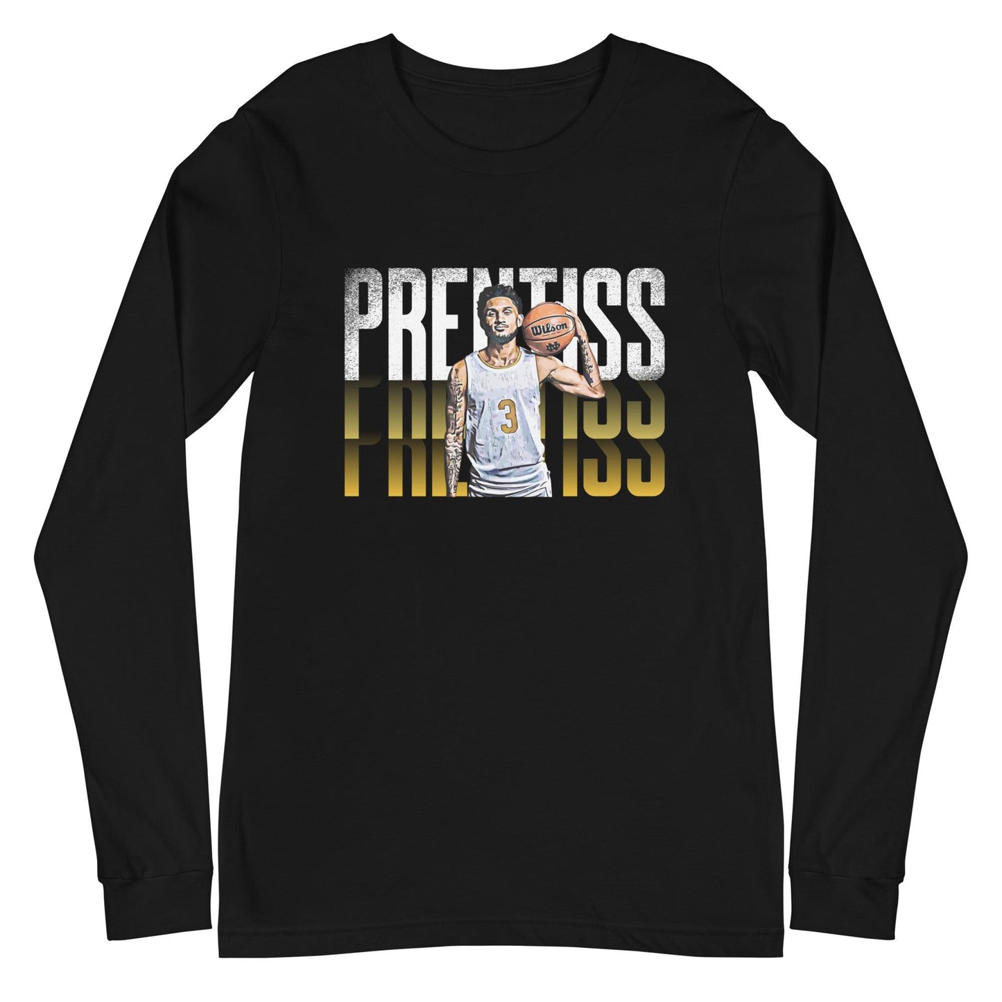Prentiss Hubb “Essential” Long Sleeve Tee - Fan Arch