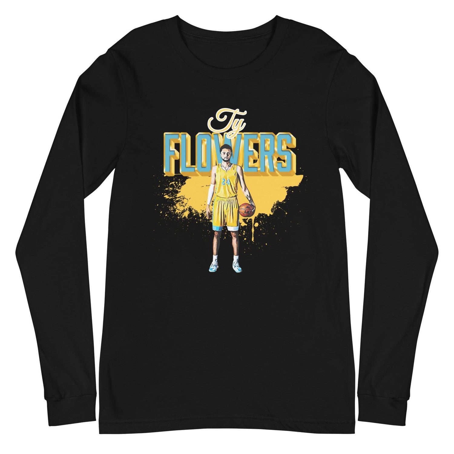 Ty Flowers “Essential” Long Sleeve Tee - Fan Arch