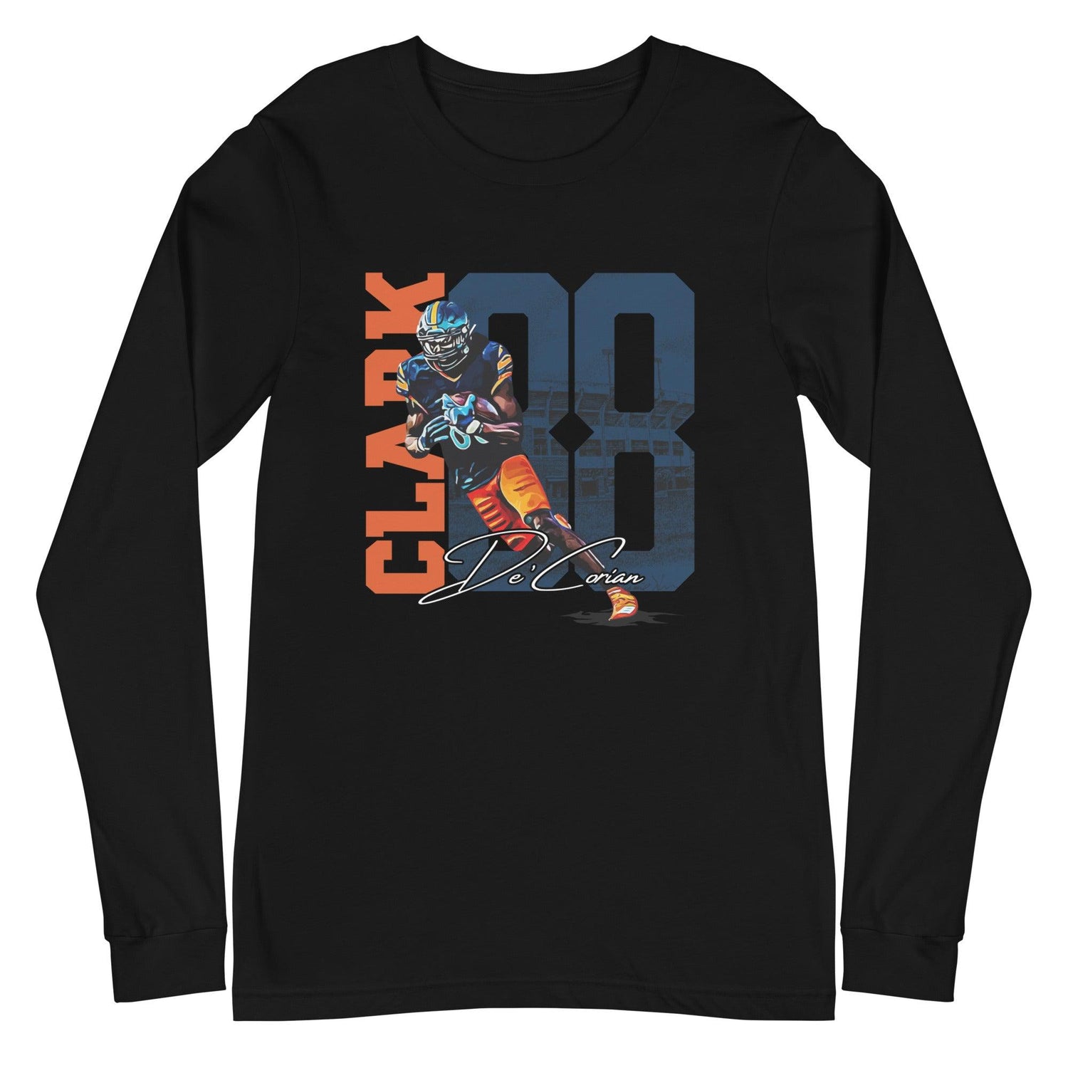 De’Corian Clark "essential" Long Sleeve Tee - Fan Arch